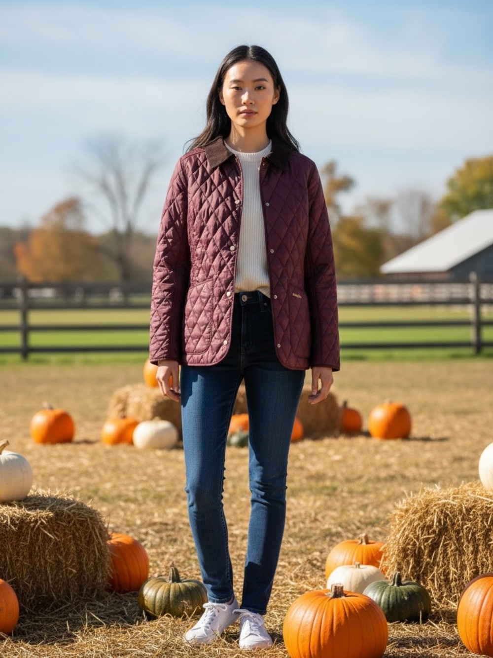 NEW Barbour Women’s Annandale Jacket. Maroon. US 10. NWT